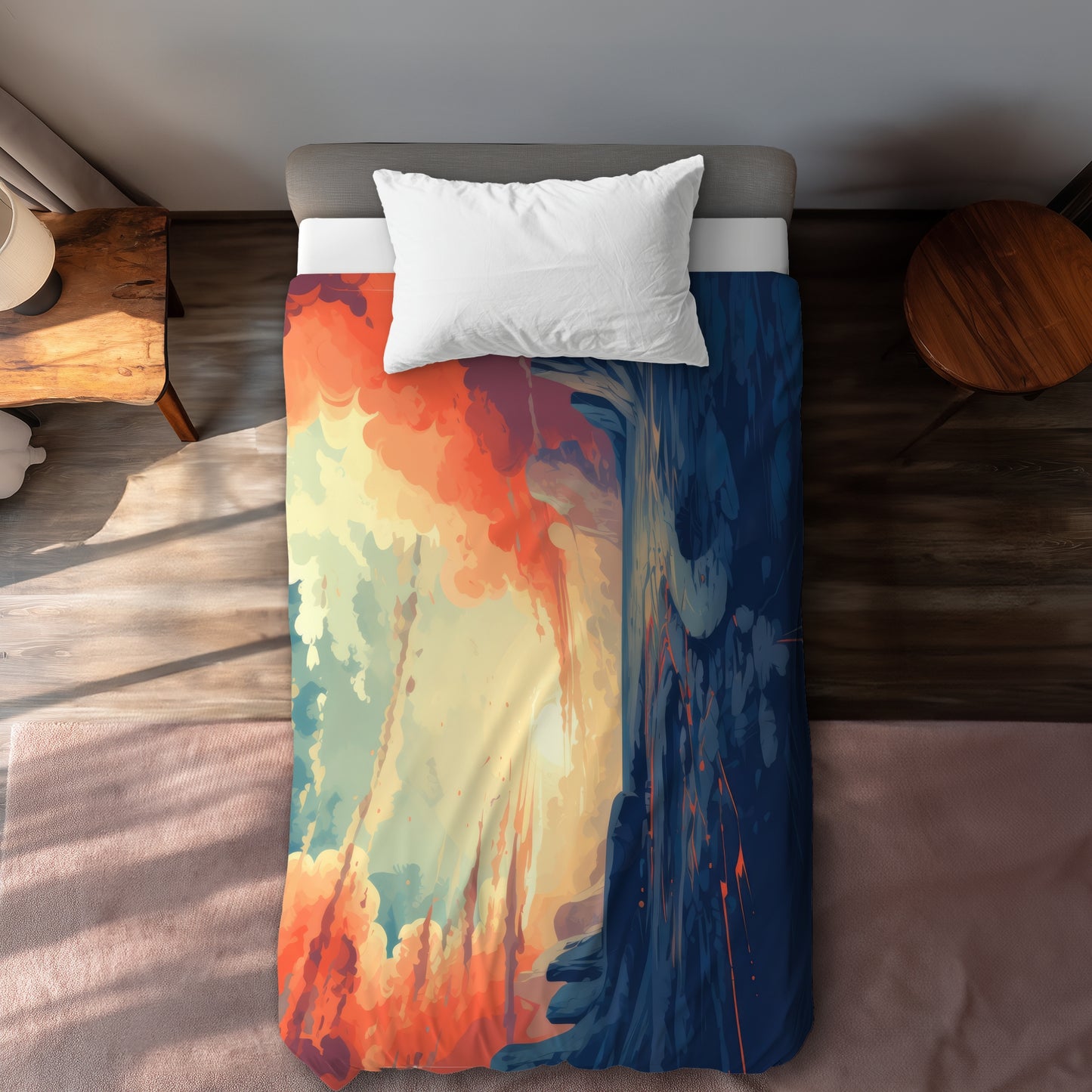 Finally Light Blue Duvet Cover for Home Decor | Soft Style
