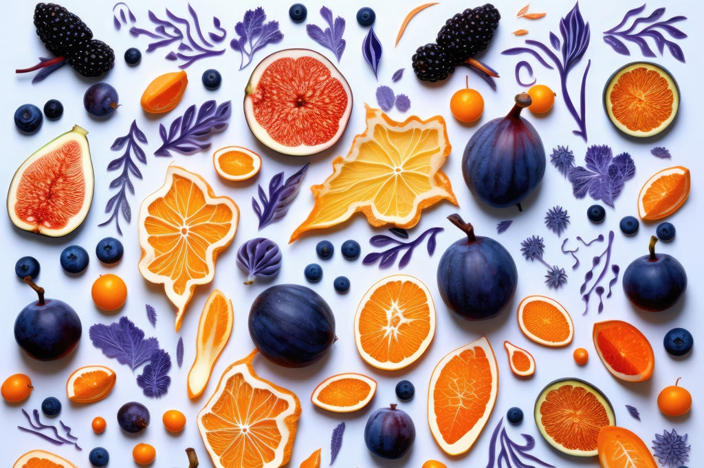 Fruity Skins Blue Outdoor Area Rug for Home Decor | Stylish Rugs