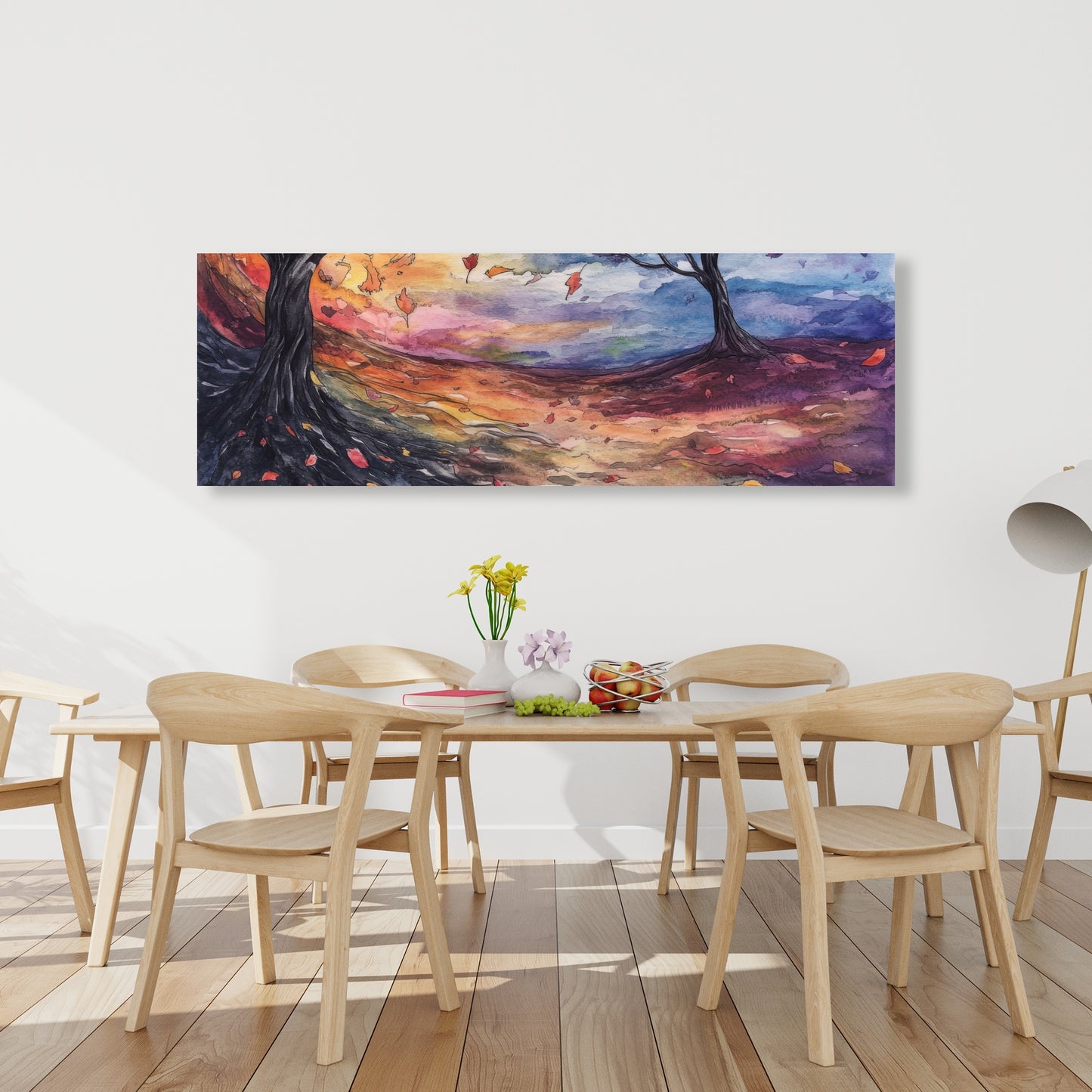 Before the Storm - Blue Canvas Home Decor Art Piece