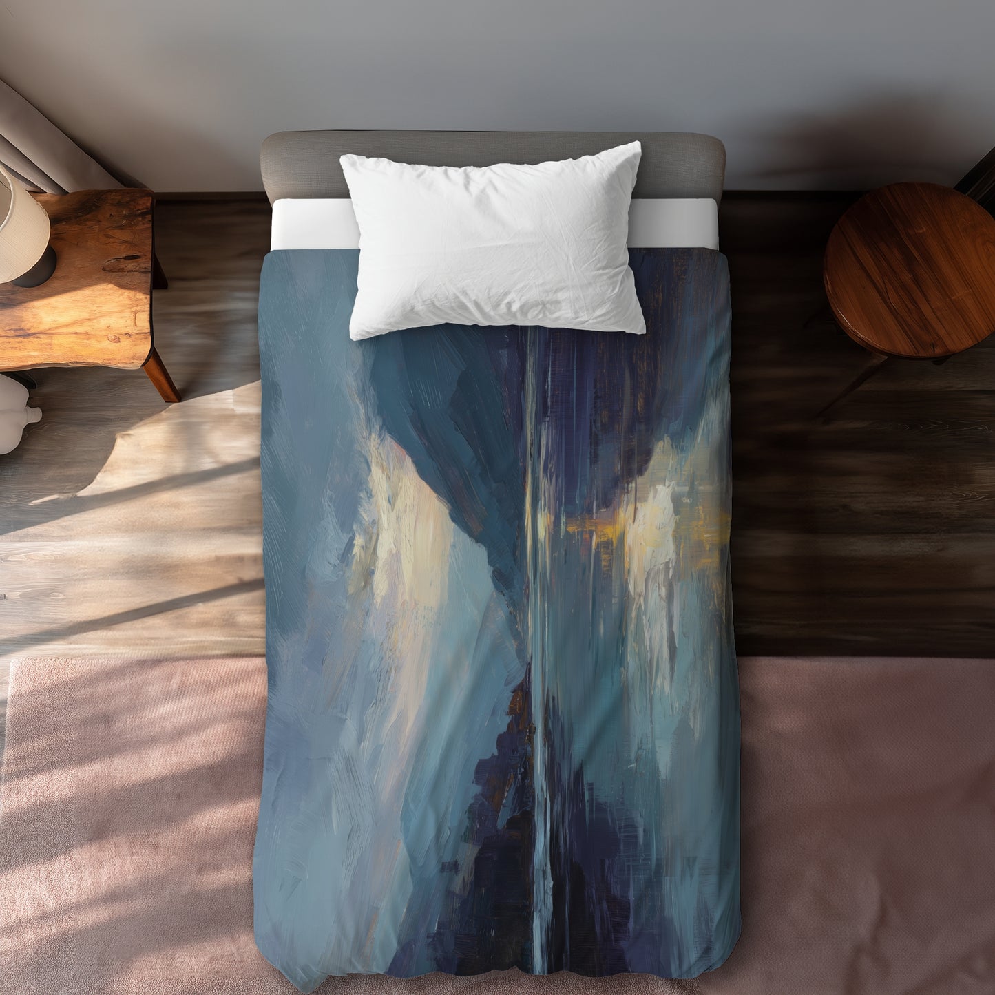 Obscure Purple Duvet Cover | Elegant Home Decor Accent
