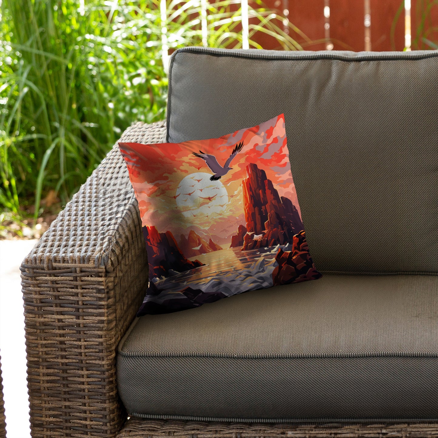 Isles of omen - Throw Pillow