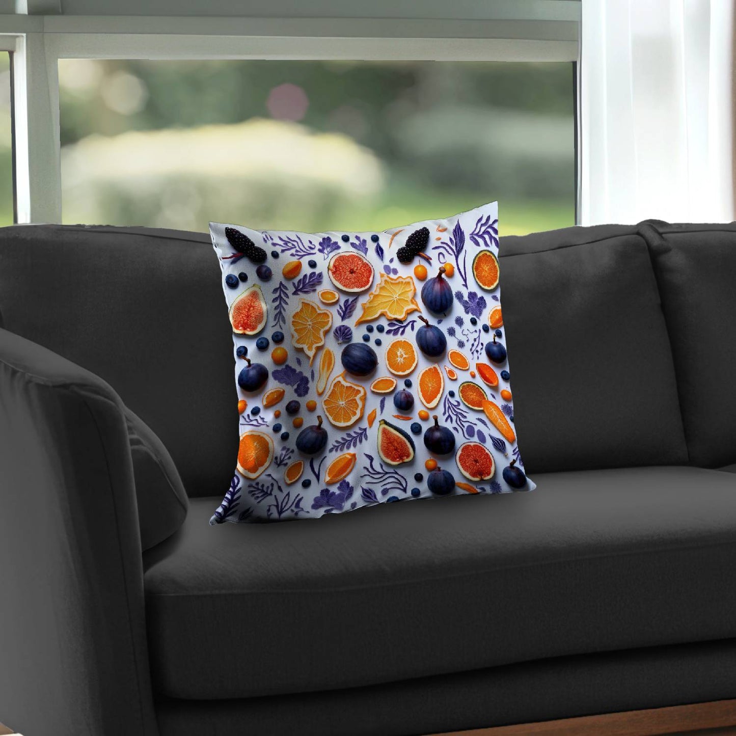 Fruity skins - Throw pillow - Print on demand