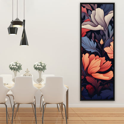 Blooming uninterrupted - 36"x36" Framed canvas