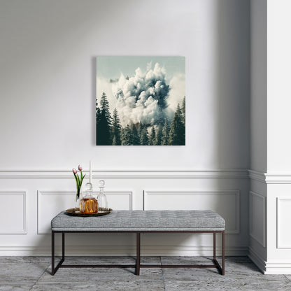 Unwanted catastrophe - 32"x32" Canvas