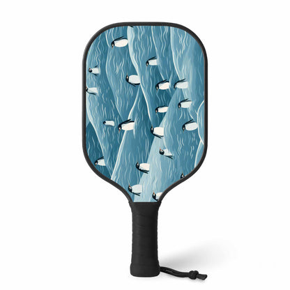 Ensemble de pagaies de pickleball occasionnelles Penguins Wandering pour le sport