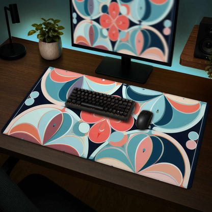 Pastel Mandala Desk Mat - Stylish Home Decor Desk Accessory