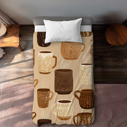 Housse de couette Cozy Cup Collection | Décoration d'intérieur élégante