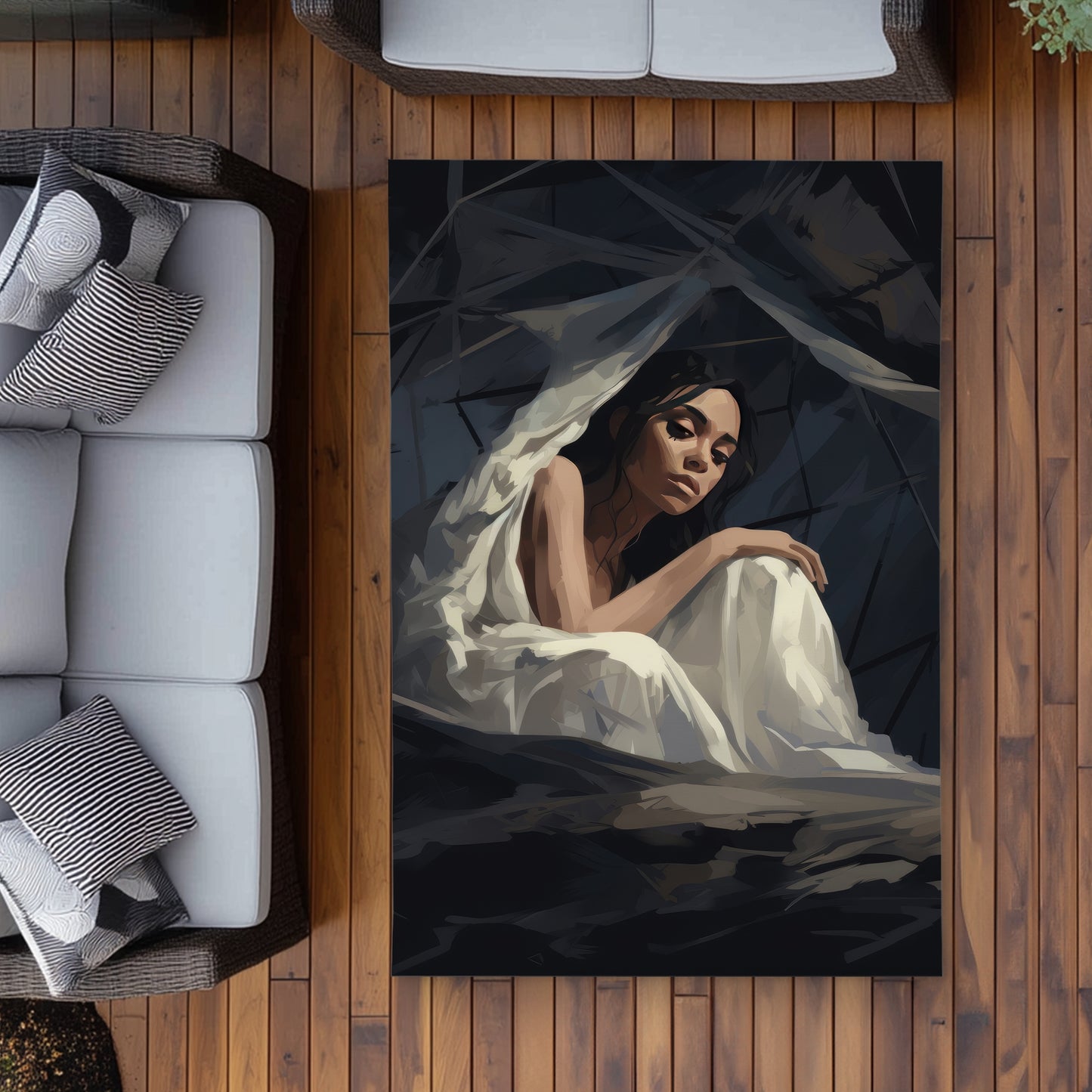 Tapis d'extérieur Cocooned – Décoration élégante pour les patios