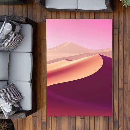 Calm Dunes Outdoor Area Rug - White Home Decor | Stylish & Durable