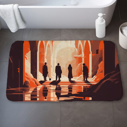 Faith restored - 17"x24" Bath mat