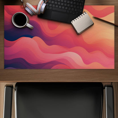 Ethereal Smoke - Blue Gaming Mat for Stylish Home Decor