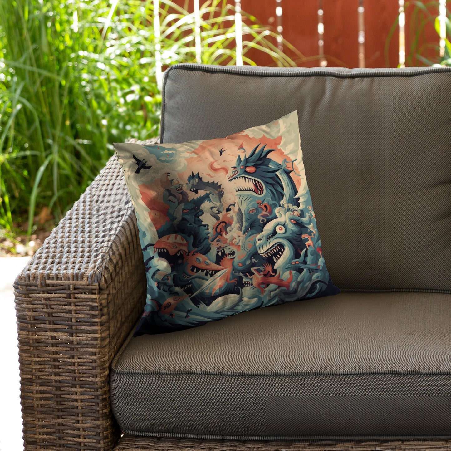Before time - Throw Pillow