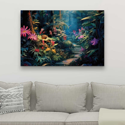 Against all odds - Purple Canvas for Home Decor | Unique Art