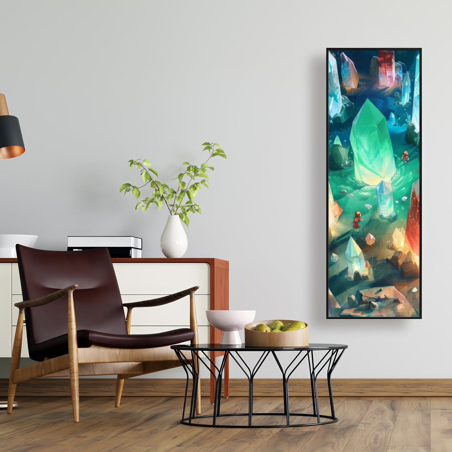 The quest - 36"x36" Framed canvas