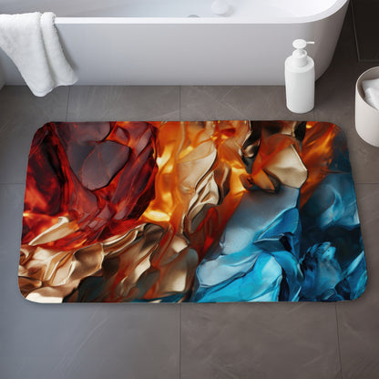 Mineral contrast - 17"x24" Bath mat
