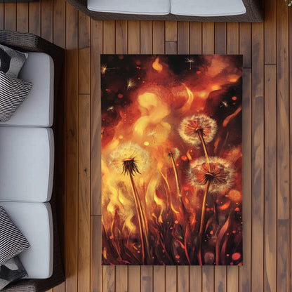 Tapis d'extérieur Dandy Fire - Solution élégante pour la décoration intérieure