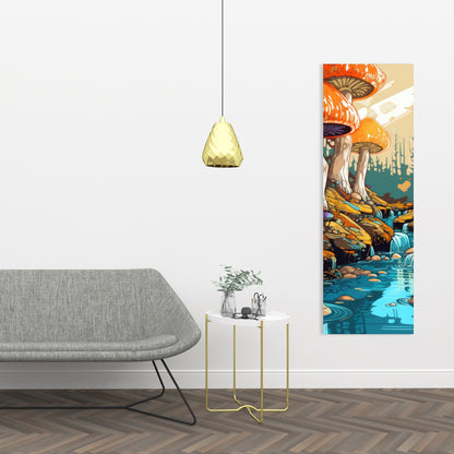 Wisdom Inbound - Red Canvas Art for Stylish Home Decor