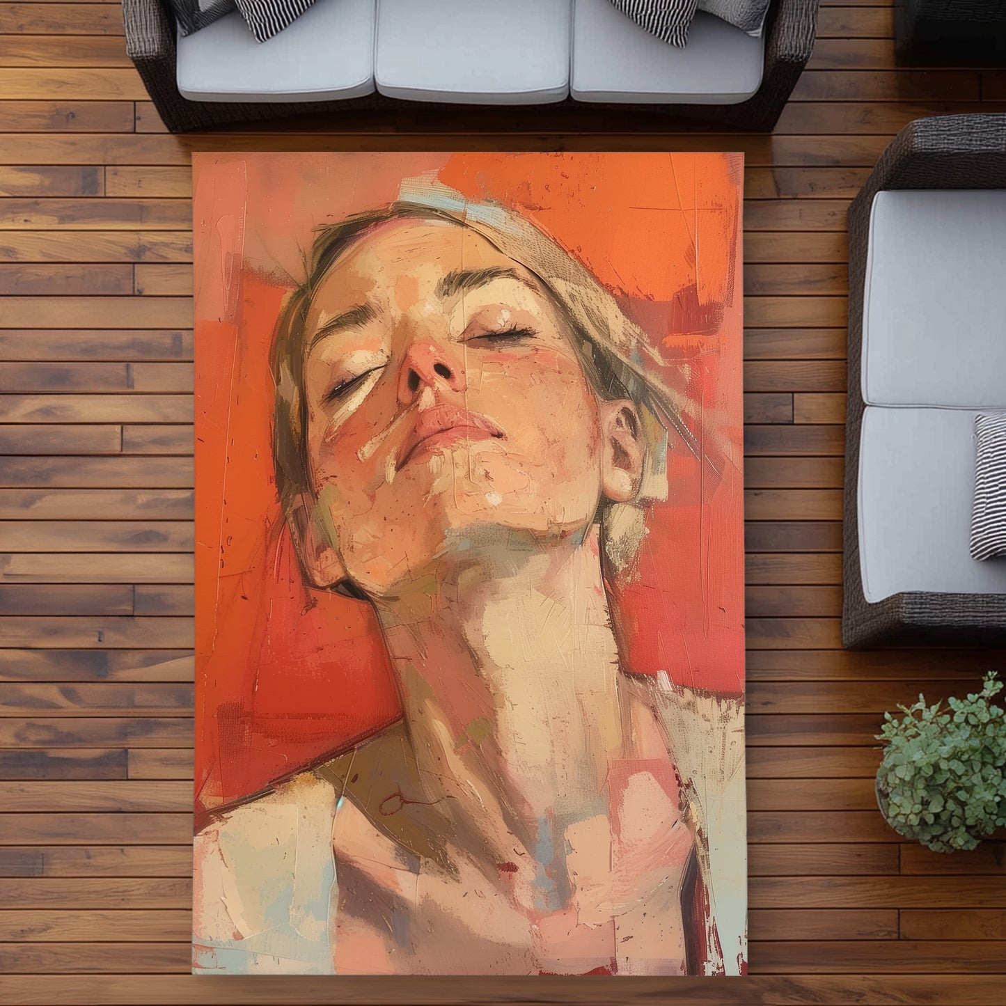 Tapis d'extérieur Relief | Décoration élégante pour les terrasses