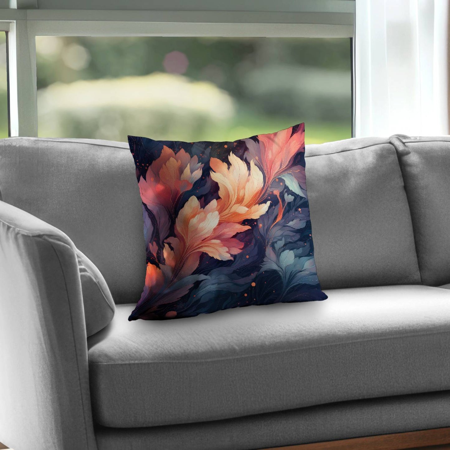 Ethereal - Throw pillow - Print on demand