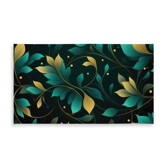 Twirling Twigs Tablecloth - Green Indoor Outdoor Home Decor