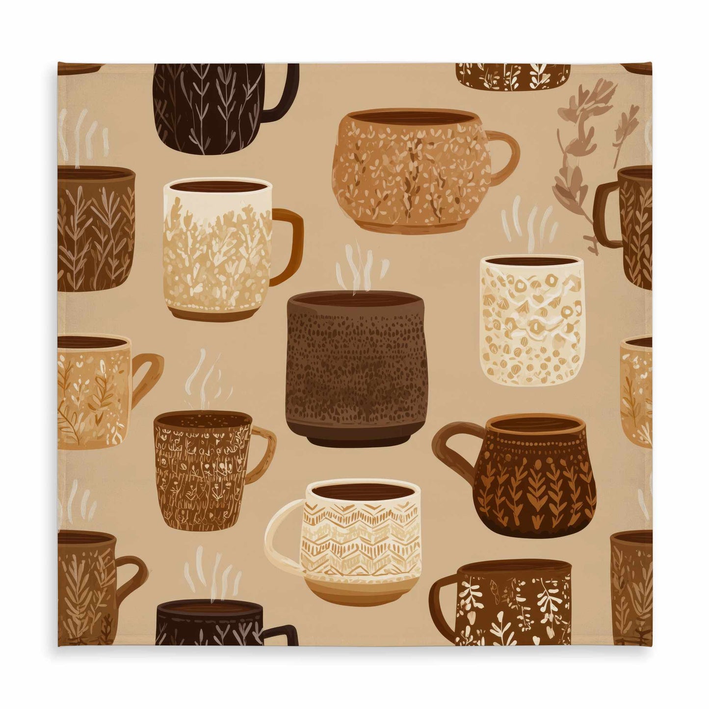 Cozy Cup Collection Tablecloth | Indoor Outdoor Home Decor