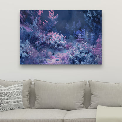 Cold night - 32"x32" Canvas