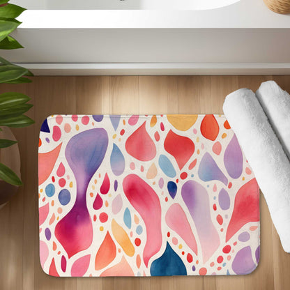 Tapis de bain Splotches - Tapis élégant pour la décoration de salle de bain