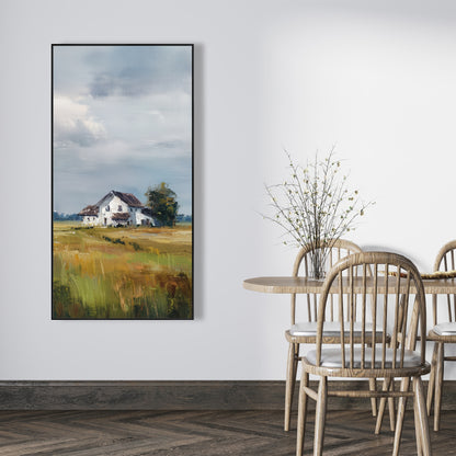 Marsh - 24"x24" Framed canvas