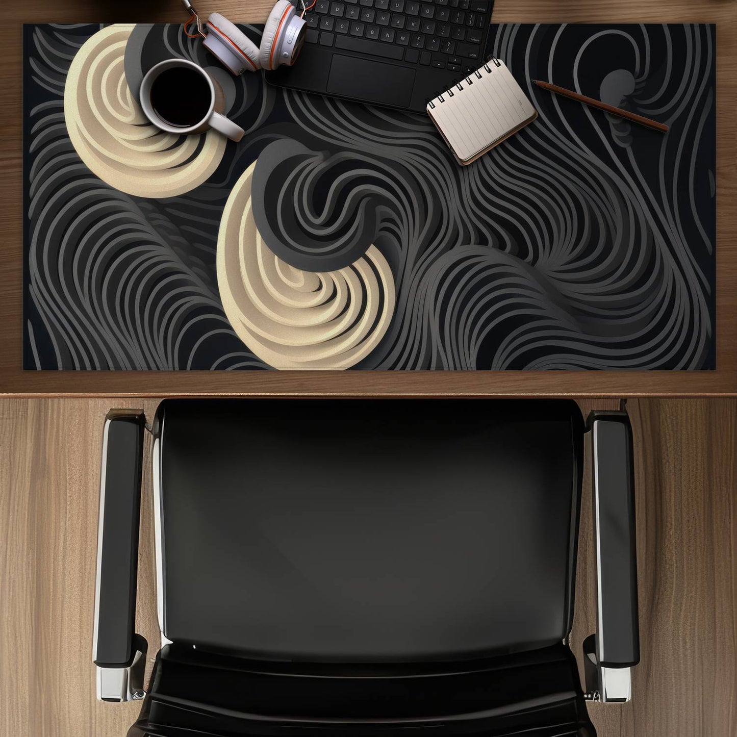 Layers - Desk mat - Print on demand