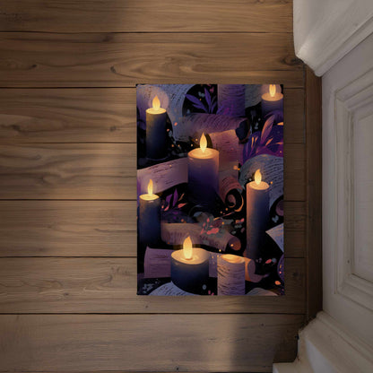Paillasson Chuchotis à la lueur des bougies | Décoration intérieure et extérieure
