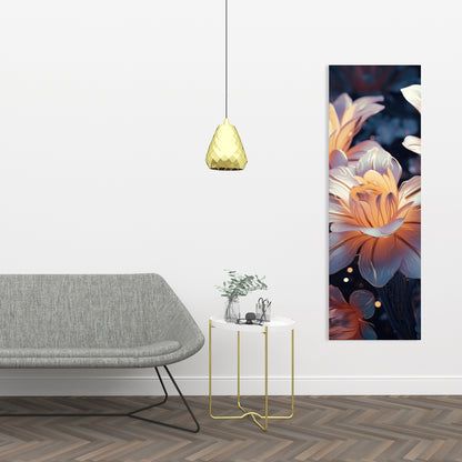 Pixie Flowers - White Canvas Home Decor for Elegant Spaces