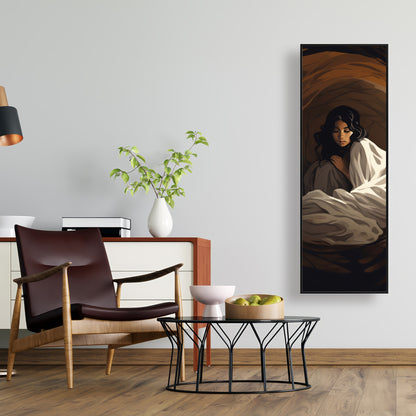 Warm embrace - 36"x36" Framed canvas