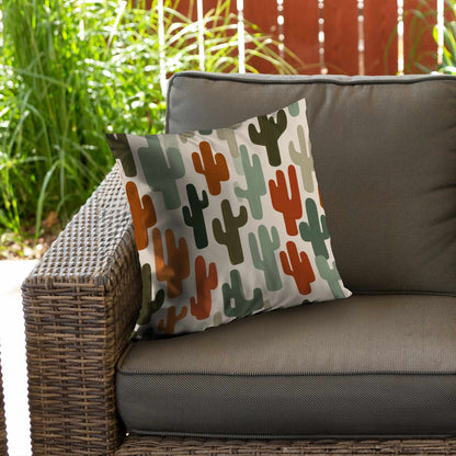 Desert Echoes Throw Pillow - Stylish Poly Twill Home Decor