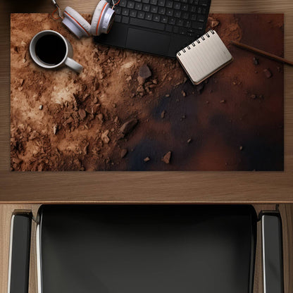 The dark patch - Desk Mat