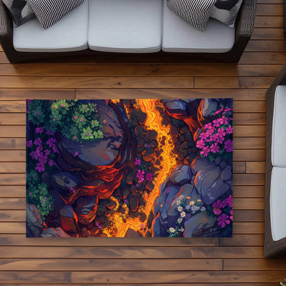 Tapis d'extérieur Hot River | Accent de décoration élégant