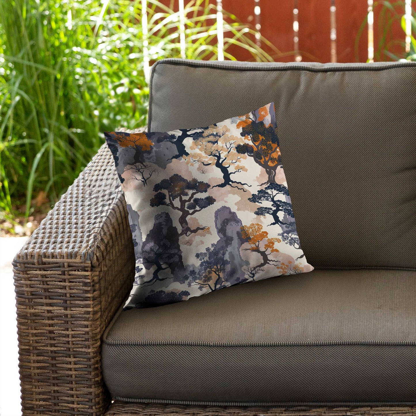 Voidless Poly Twill Throw Pillow - Stylish Home Decor Accent