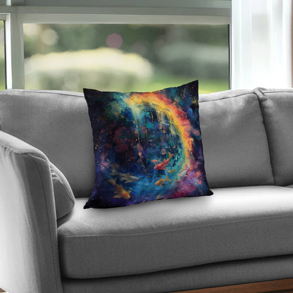 Milky wave - Throw Pillow