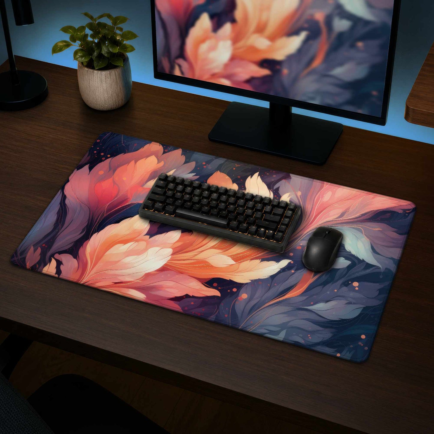 Ethereal Desk Mat - Elegant Home Decor Accessory
