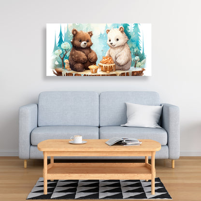 The dessert - 32"x32" Canvas