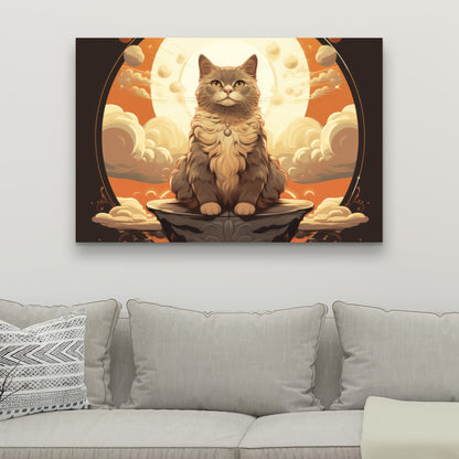 The overlord - 32"x32" Canvas