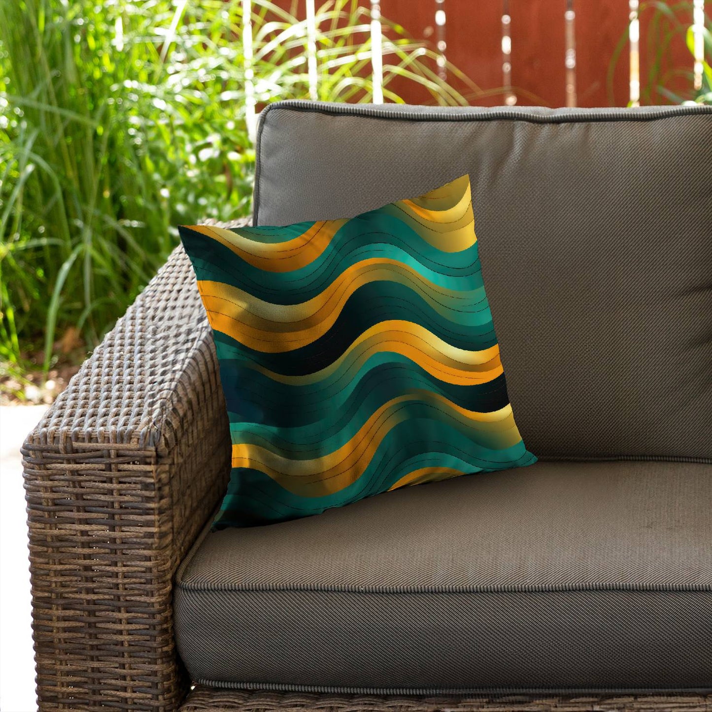 Voluptuous - Throw pillow - Print on demand