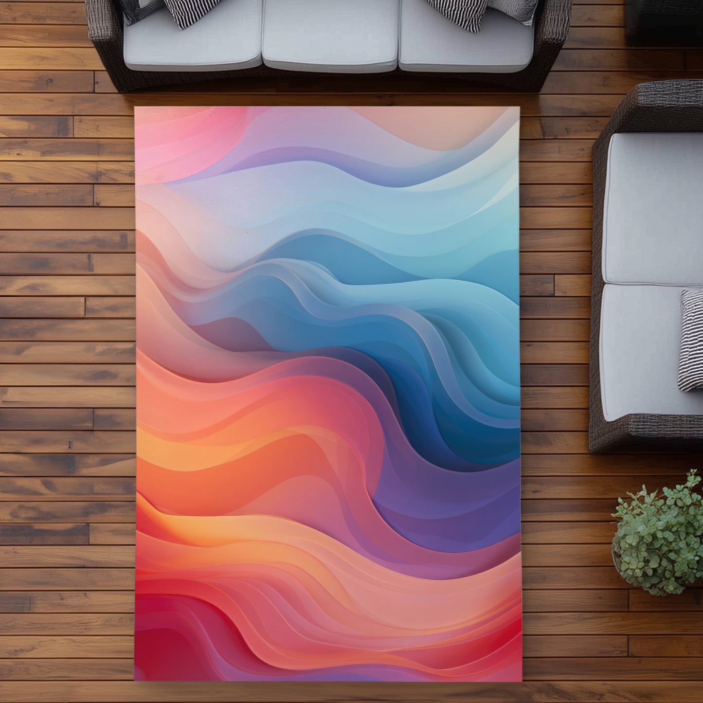 Sweet dreams Red Outdoor Area Rug | Home Decor Essential