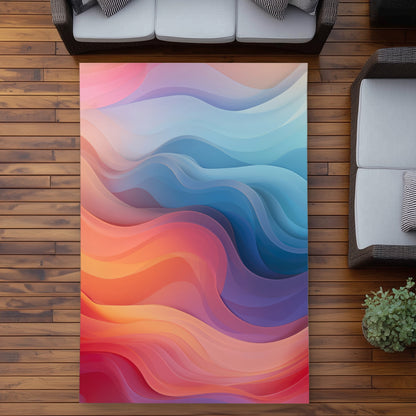 Sweet dreams Red Outdoor Area Rug | Home Decor Essential