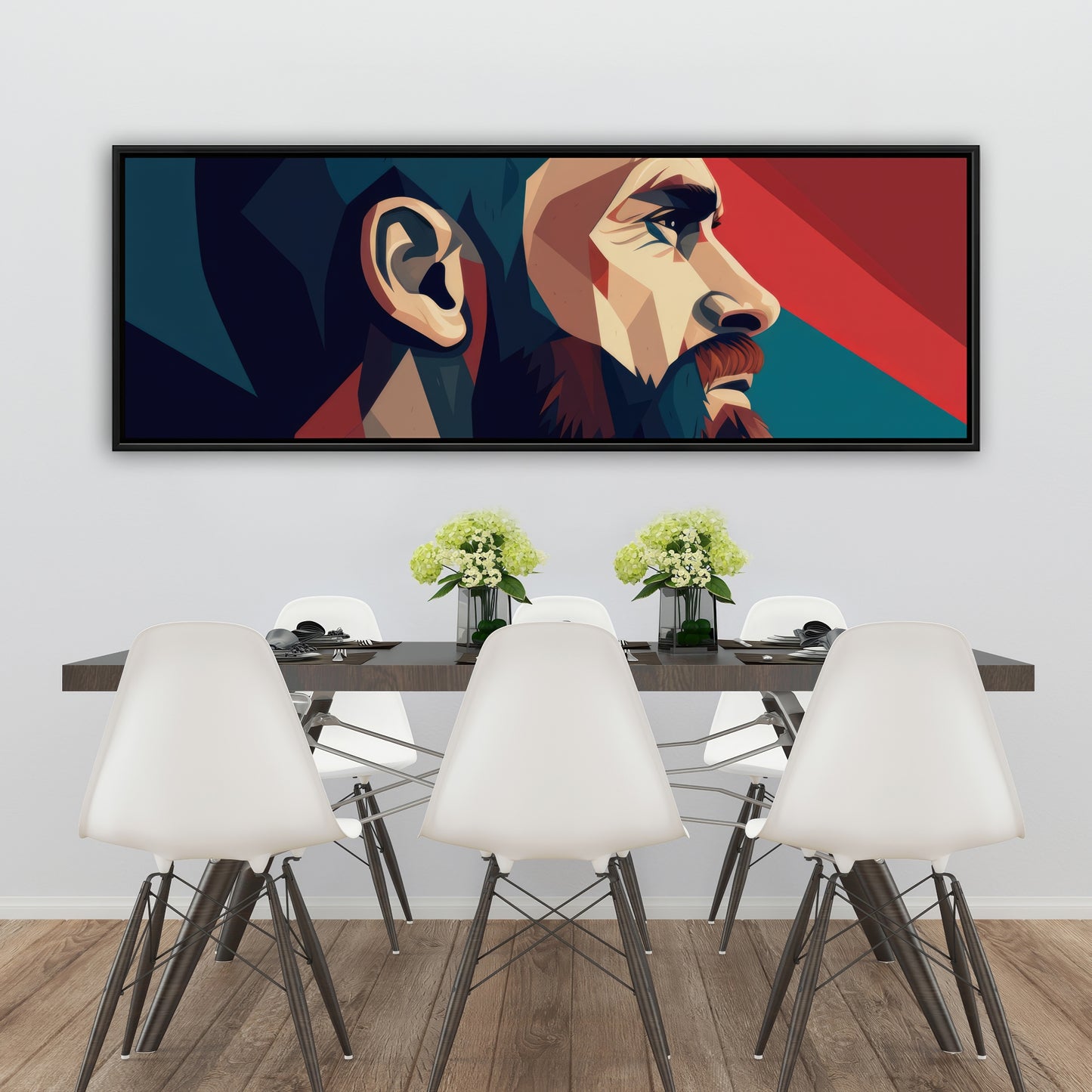 Courageous - 36"x36" Framed canvas