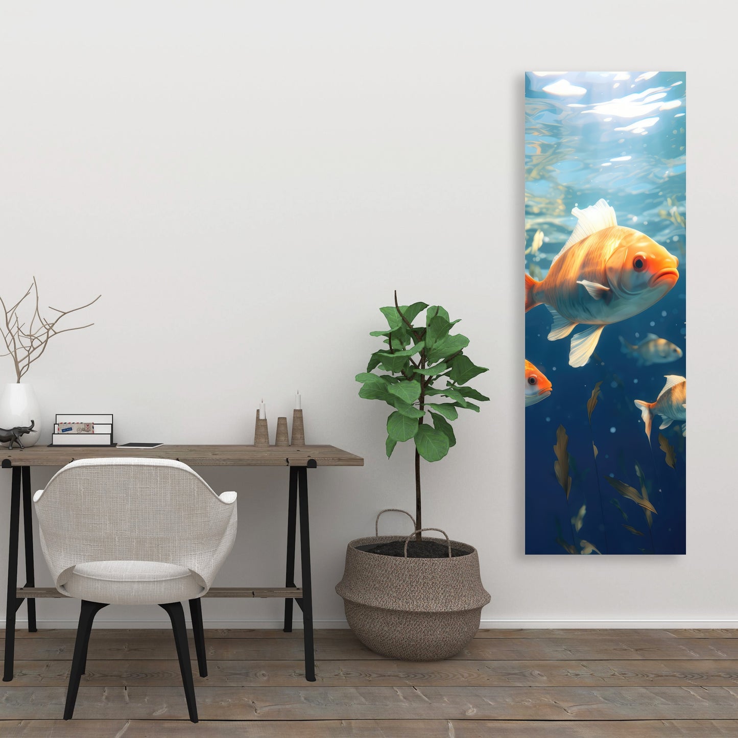 Free flow - 32"x32" Canvas