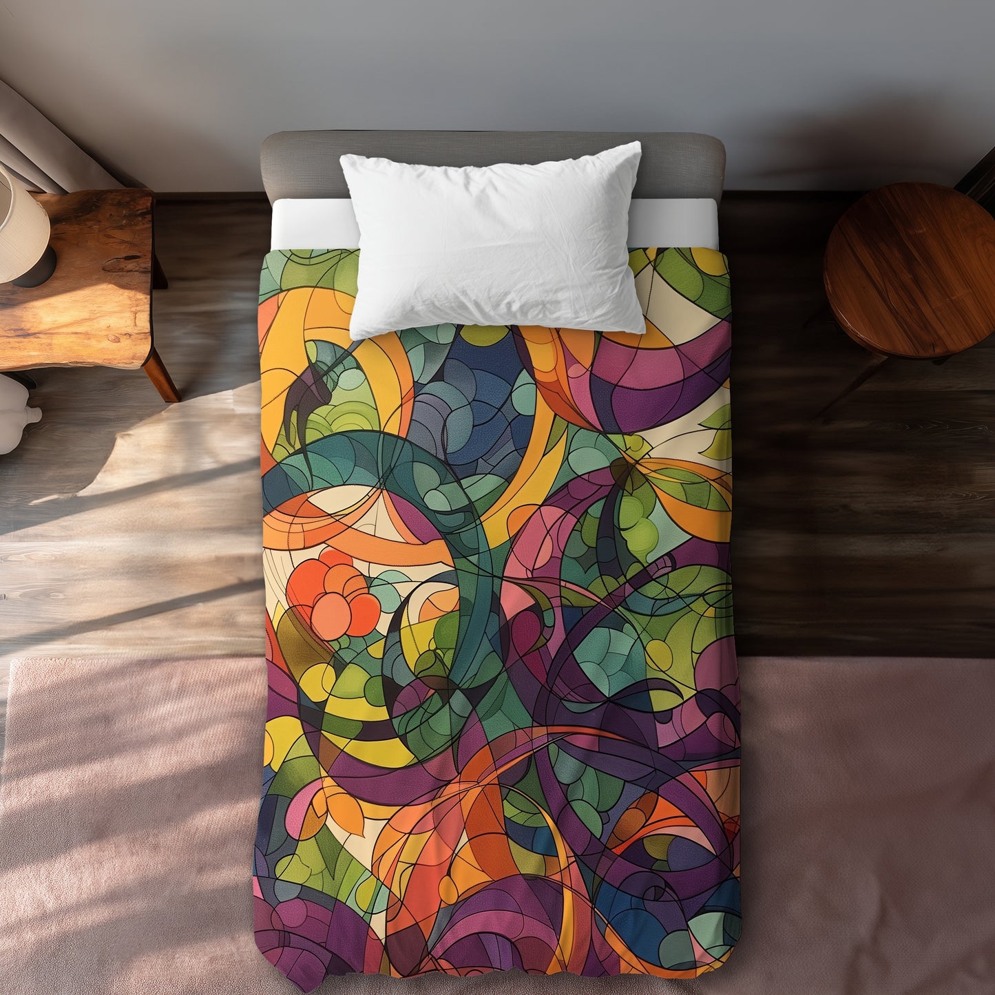 Housse de couette Converge - Décoration élégante pour chambres confortables