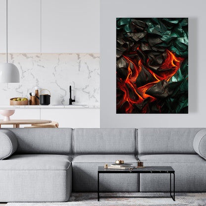 Imminent rupture - 32"x32" Canvas