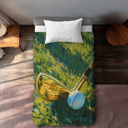 Golden Club Summer Object Duvet Cover | Home Decor Essentials