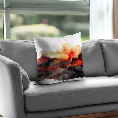 Minimalist flow - Throw Pillow