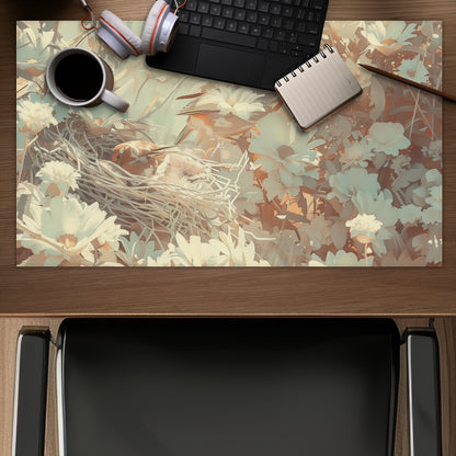 The nest - Desk Mat